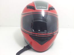 casco jet diesel rojo classic