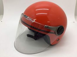 capacete jet ls2 rojo