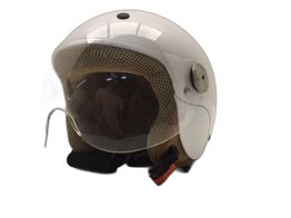 casco jet soxon blanco