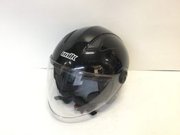 casco jet unik negro