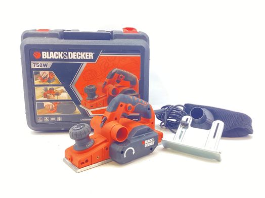 plaina electrica black and decker kw750k