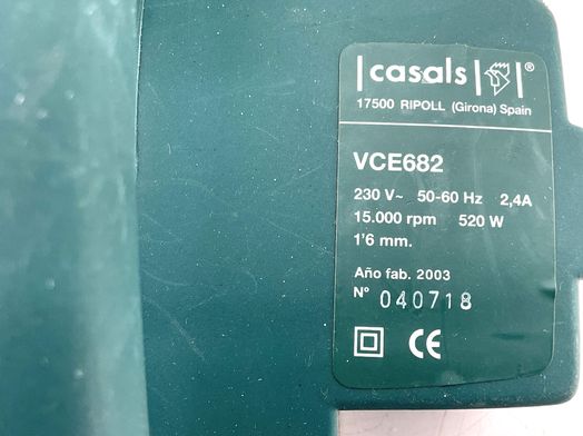 plaina electrica casals 520w