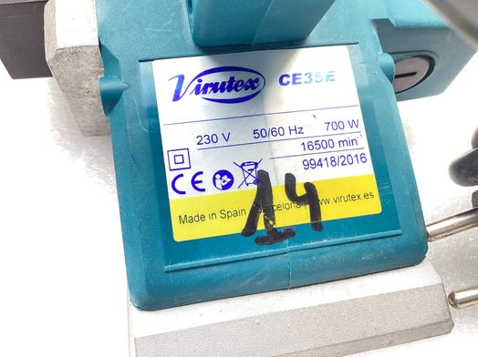 plaina electrica virutex ce35e