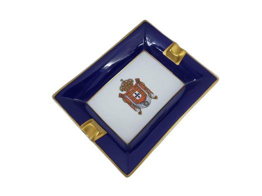 cer&acirc;mica gama alta companhia das indias cinzeiro d. amelia