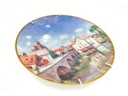 cer&acirc;mica gama alta museu impressionismo pratos de procelana