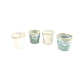 cerâmica gama alta nespresso 4 chavenas cafe