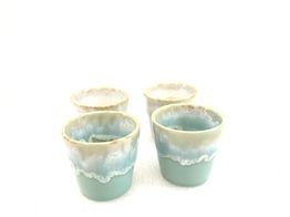 cerâmica gama alta nespresso 4 chavenas cafe