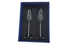 ceramica alta gama swarovski toasting flutes