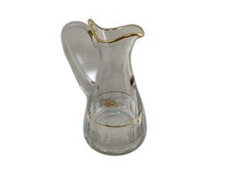 ceramica alta gama vista alegre decantador de cristal vista alegre com design elegante e moderno. pe&ccedil;a decorativa de qualidade, fabricada em cristal transparente com acabamento refinado.