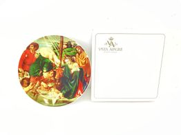 cer&acirc;mica gama alta vista alegre prato decorativo natal