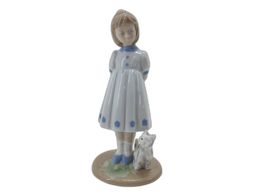 ceramica alta gama nadal niña con gato