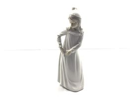 ceramica alta gama nao nao by lladr&oacute; figura decorativa porcelana ni&ntilde;a con gorro