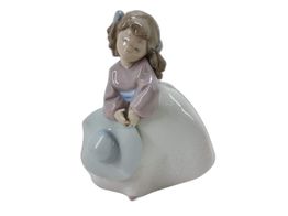 ceramica alta gama nao niña con sombrero