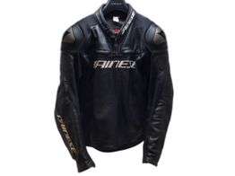 chaqueta motorista dainese negro