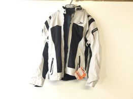 chaqueta motorista seventy blanca