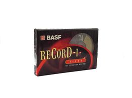 cinta cassette virgen basf record i