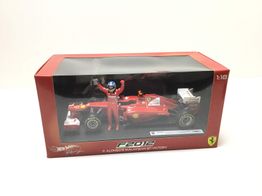 coche metal bburago ferrari f2012 f. alonso's malaysian gp victory