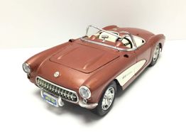 coche metal bburago coches chevrolet corvette  escala 1l:18