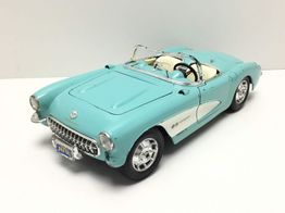 coche metal bburago coches chevrolet corvette  escala 1l:18