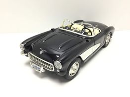coche metal bburago coches chevrolet corvette  escala 1l:18