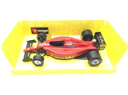 coche metal bburago ferrari 641/2 6128 1/24
