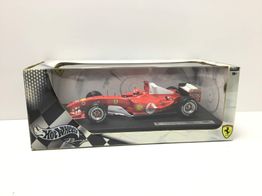 coche metal hot wheels ferrari f2004 michael schumacher
