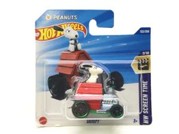 coche metal hot wheels snoopy peanuts hw screen time