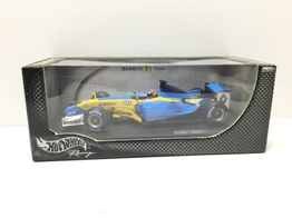coche metal hot wheels renault r23 f.alonso 1:18