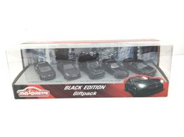 coche metal majorette black edition gift pack