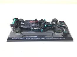 coche metal planeta deagostini mercedes-amg f1 w11 eq performance lewis hamilton spanish gp 2020