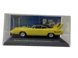 carro de metal sin marca plymouth road runner superbird 1970