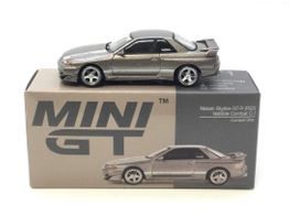 coche metal veil side nissan skyline gt-r r32 veilside combat c-i 1/64 mini gt (combat grey)