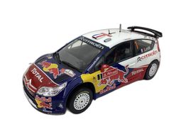 coche plastico rally citroen redbull