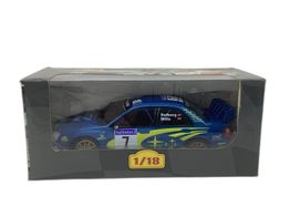 coche plastico rally solberg mills