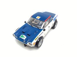 coche slot scalextric fiat abarth 124 rally