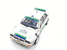 coche slot scalextric lancia delta integrale rally santander