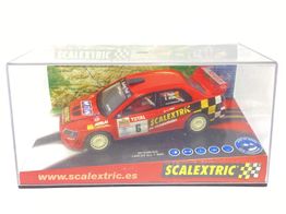 coche slot scalextric mitsubishi lancer evo 7 wrc