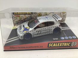 coche slot scalextric peugeot 206 wrc esso