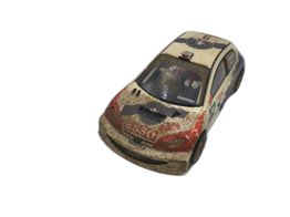 coche slot scalextric peugeot 206