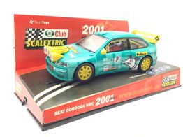 coche slot scalextric seat cordoba wrc 2001