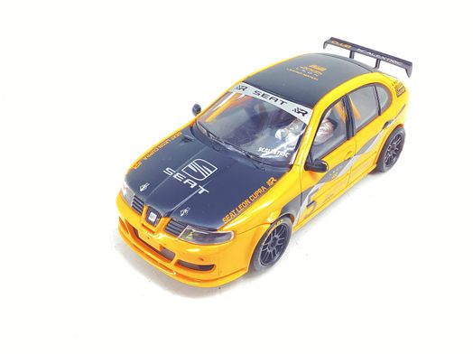 carro slot scalextric seat leon club edici&oacute;n 2004 ref. 6137