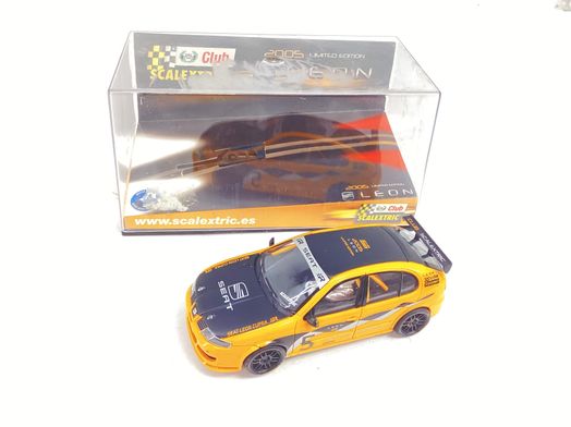 carro slot scalextric seat leon club edici&oacute;n 2004 ref. 6137