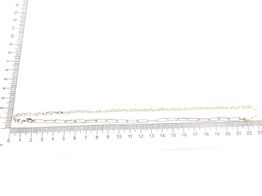 colar prata 925mm com pedra con perla 22cm 