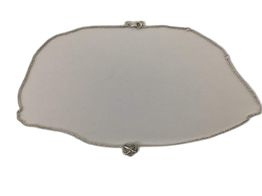 colar prata 925mm com pedra 25cm 