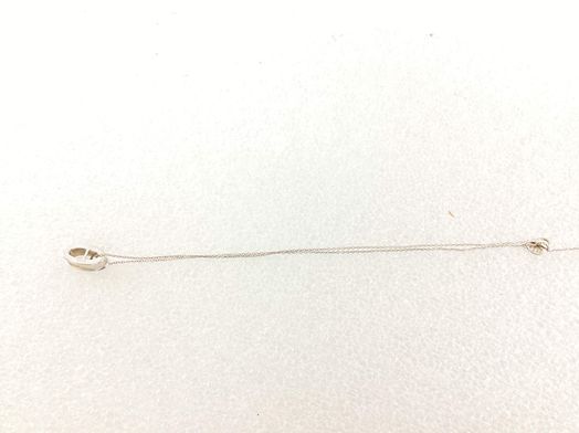 colar prata 925mm 25cm 