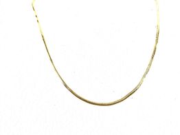 colar ouro 19k 23cm 