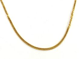 colar ouro 19k 28cm 