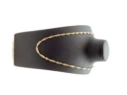 colar ouro 19k 20cm 