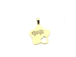 colgante oro 18k 