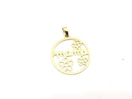 colgante oro 18k 